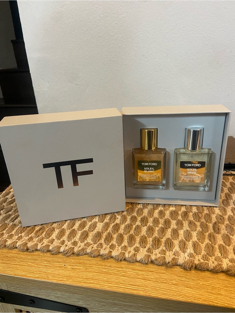 Fragrance set in Tom Ford box